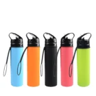 600ml Cycling Foldable Silicone Bottle